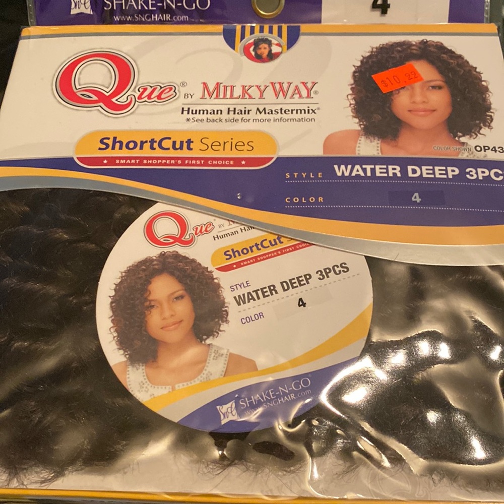 Women Que Milky Way water deep bundle color 4